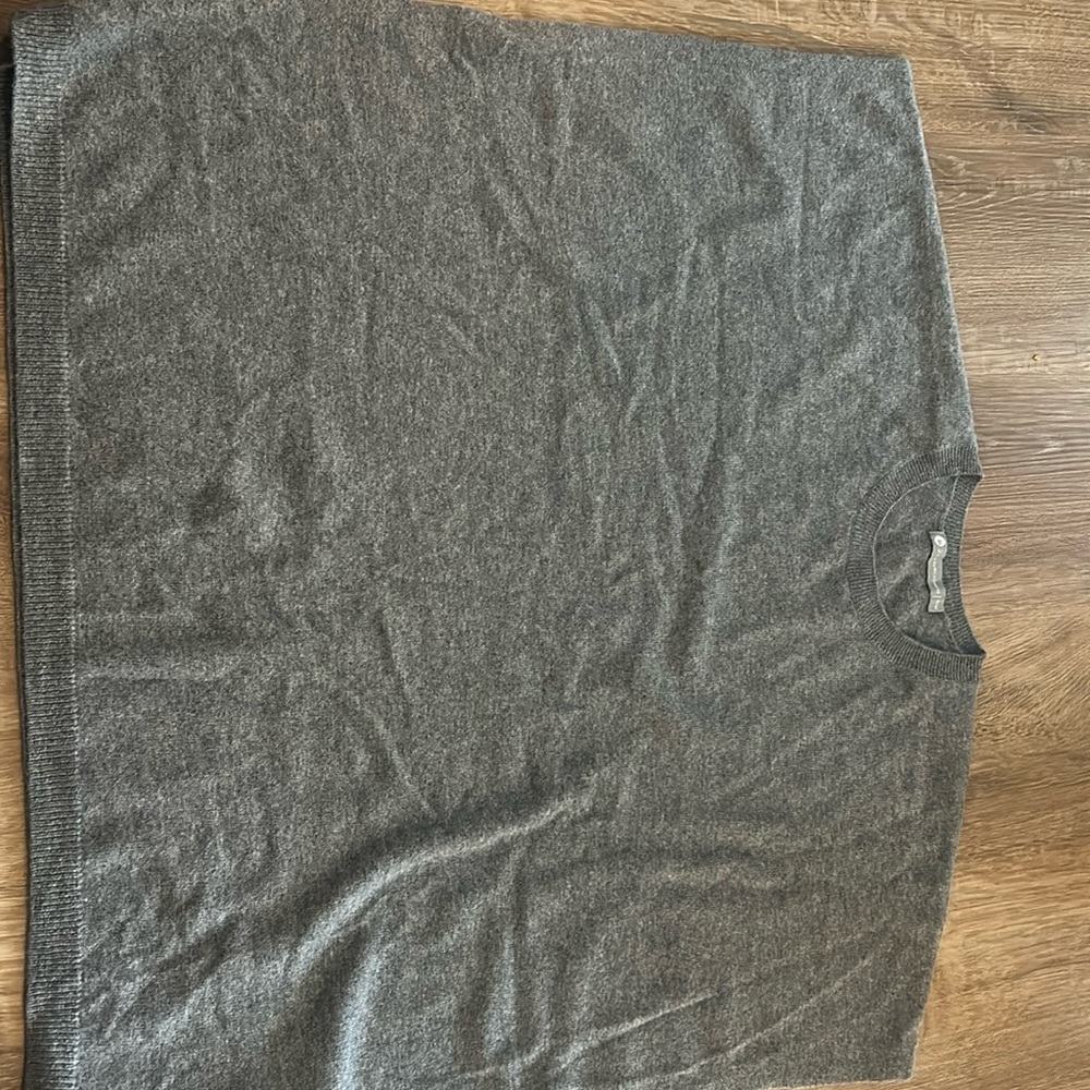 Ladies Cashmere cap sleeve open side sweater